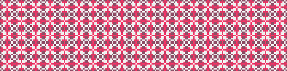 Abstract Cross Pattern Dots Logo generative computational art illustration