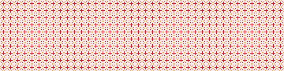 Abstract Cross Pattern Dots Logo generative computational art illustration