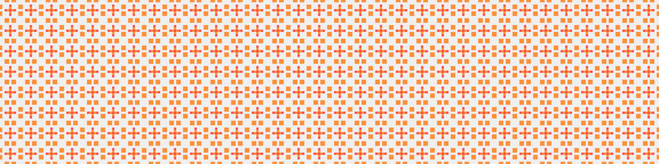 Abstract Cross Pattern Dots Logo generative computational art illustration