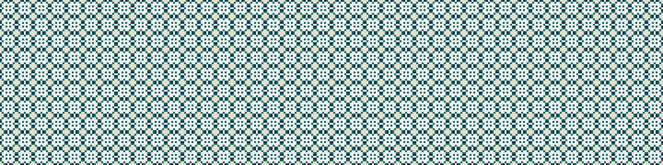 Abstract Cross Pattern Dots Logo generative computational art illustration