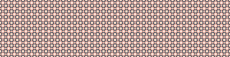 Fototapeta premium Abstract Cross Pattern Dots Logo generative computational art illustration