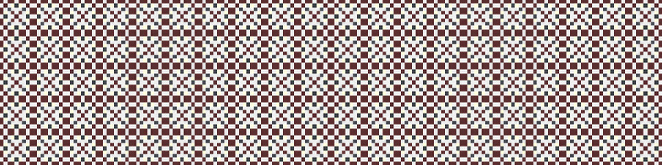 Abstract Cross Pattern Dots Logo generative computational art illustration