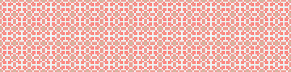Abstract Cross Pattern Dots Logo generative computational art illustration