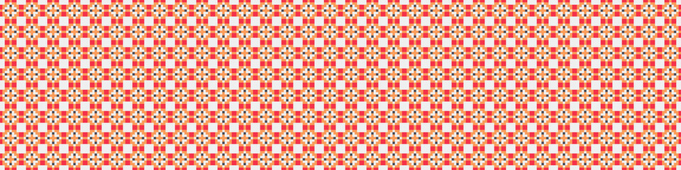 Abstract Cross Pattern Dots Logo generative computational art illustration