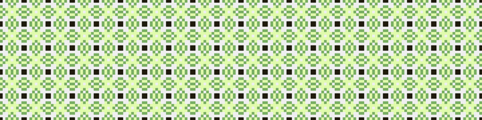 Abstract Cross Pattern Dots Logo generative computational art illustration