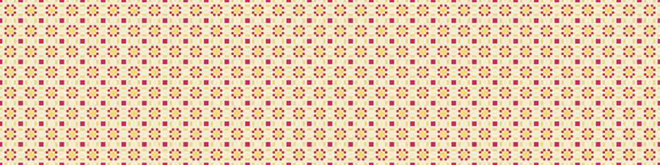 Abstract Cross Pattern Dots Logo generative computational art illustration