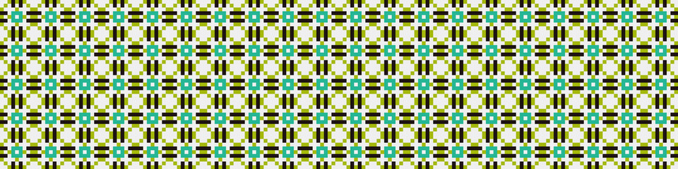 Abstract Cross Pattern Dots Logo generative computational art illustration