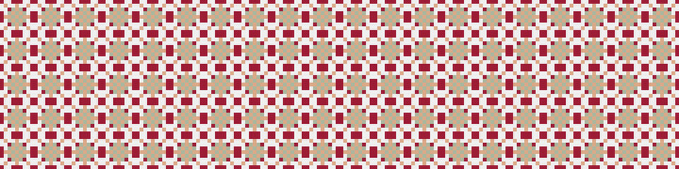 Abstract Cross Pattern Dots Logo generative computational art illustration