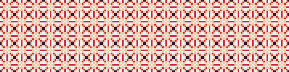 Abstract Cross Pattern Dots Logo generative computational art illustration