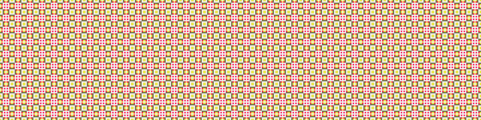 Fototapeta premium Abstract Cross Pattern Dots Logo generative computational art illustration