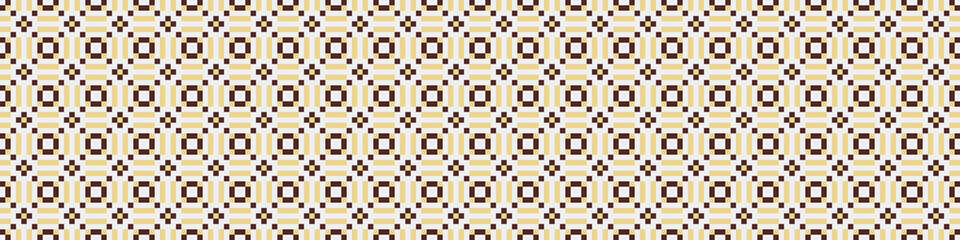 Abstract Cross Pattern Dots Logo generative computational art illustration