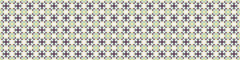 Abstract Cross Pattern Dots Logo generative computational art illustration