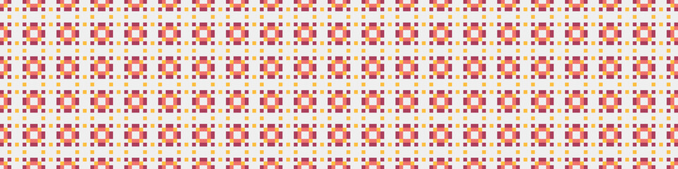 Abstract Cross Pattern Dots Logo generative computational art illustration