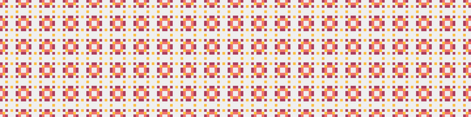 Abstract Cross Pattern Dots Logo generative computational art illustration