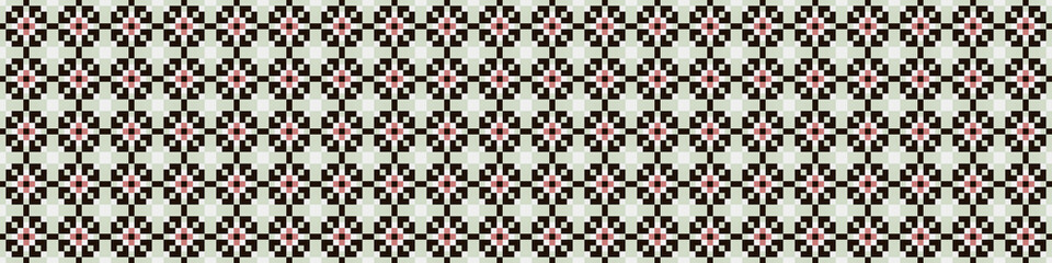 Abstract Cross Pattern Dots Logo generative computational art illustration