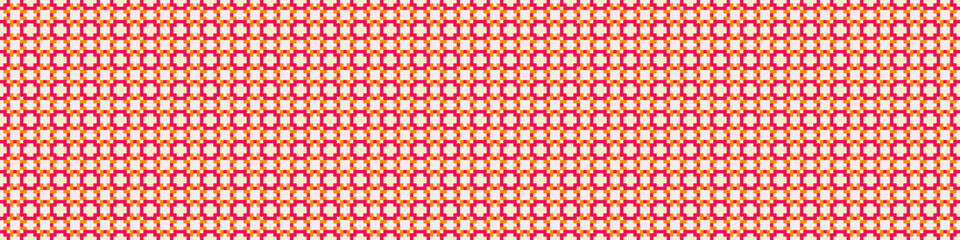 Abstract Cross Pattern Dots Logo generative computational art illustration