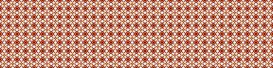 Abstract Cross Pattern Dots Logo generative computational art illustration