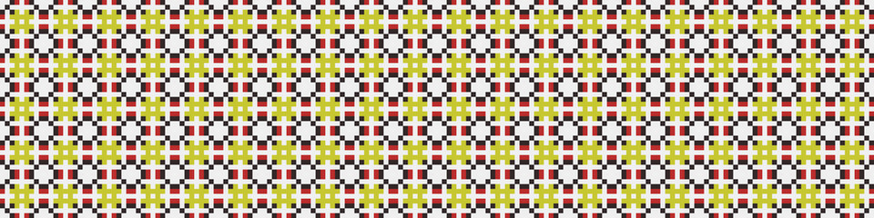 Abstract Cross Pattern Dots Logo generative computational art illustration