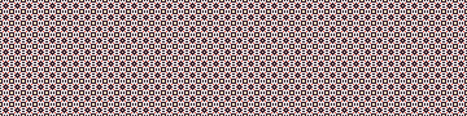 Fototapeta premium Abstract Cross Pattern Dots Logo generative computational art illustration