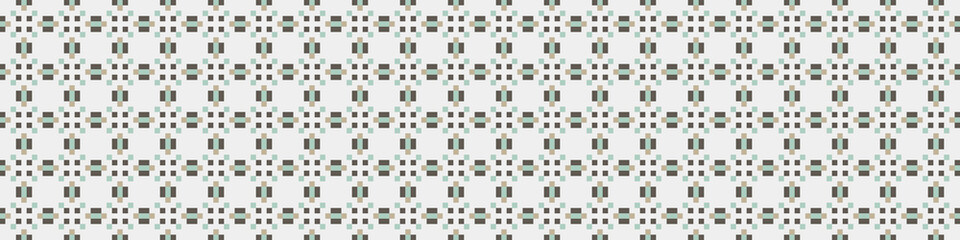 Abstract Cross Pattern Dots Logo generative computational art illustration