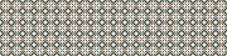 Abstract Cross Pattern Dots Logo generative computational art illustration