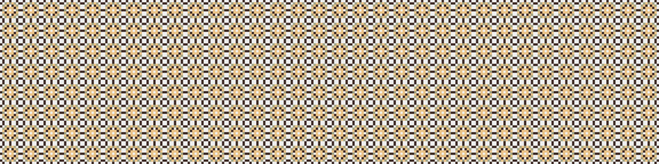 Abstract Cross Pattern Dots Logo generative computational art illustration