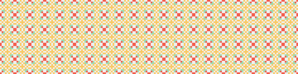 Abstract Cross Pattern Dots Logo generative computational art illustration