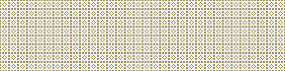 Fototapeta premium Abstract Cross Pattern Dots Logo generative computational art illustration