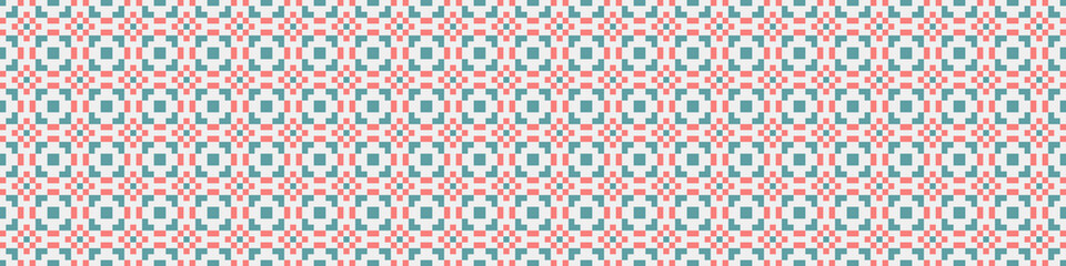 Abstract Cross Pattern Dots Logo generative computational art illustration