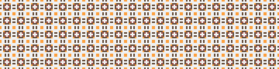 Abstract Cross Pattern Dots Logo generative computational art illustration