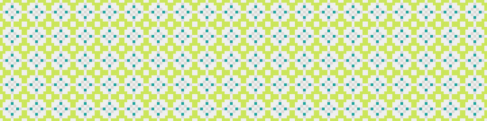 Abstract Cross Pattern Dots Logo generative computational art illustration