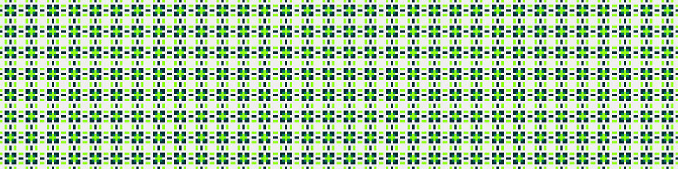 Fototapeta premium Abstract Cross Pattern Dots Logo generative computational art illustration