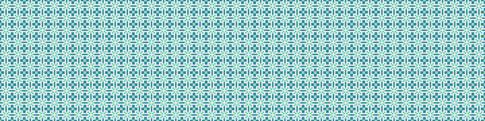 Abstract Cross Pattern Dots Logo generative computational art illustration