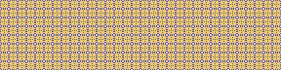Abstract Cross Pattern Dots Logo generative computational art illustration