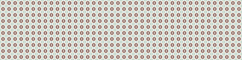 Fototapeta premium Abstract Cross Pattern Dots Logo generative computational art illustration