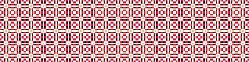 Abstract Cross Pattern Dots Logo generative computational art illustration