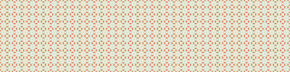 Fototapeta premium Abstract Cross Pattern Dots Logo generative computational art illustration