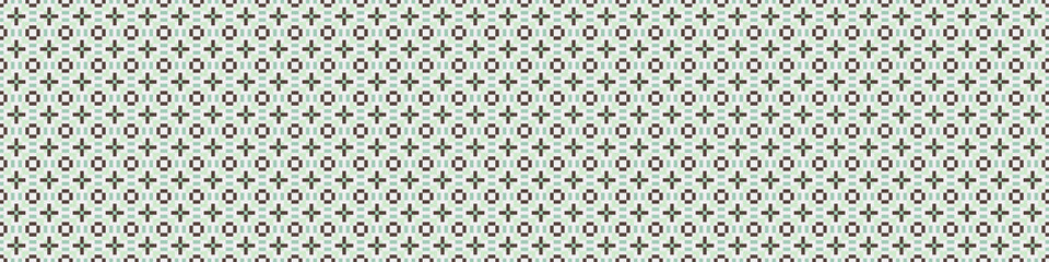 Abstract Cross Pattern Dots Logo generative computational art illustration