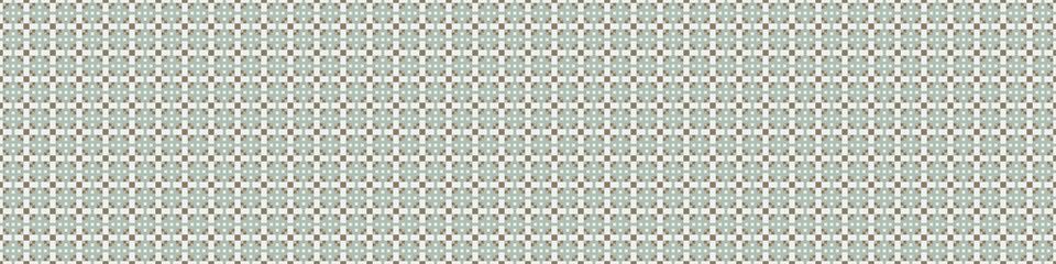 Fototapeta premium Abstract Cross Pattern Dots Logo generative computational art illustration