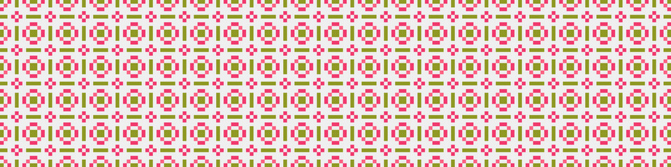 Abstract Cross Pattern Dots Logo generative computational art illustration