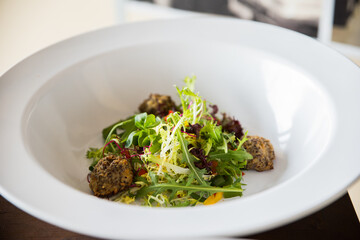 burger taccos vintage street food