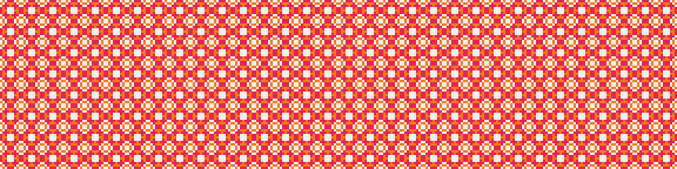 Abstract Cross Pattern Dots Logo generative computational art illustration