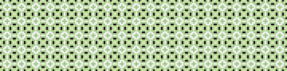 Abstract Cross Pattern Dots Logo generative computational art illustration