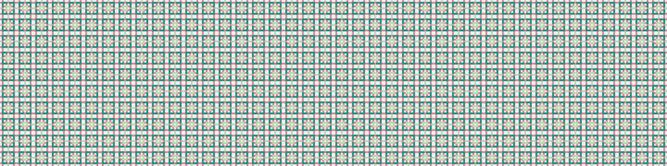 Abstract Cross Pattern Dots Logo generative computational art illustration