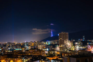 New Year meeting in Tbilisi, Georgia