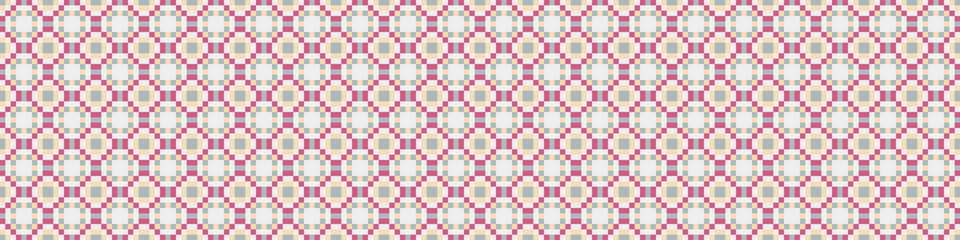Abstract Cross Pattern Dots Logo generative computational art illustration