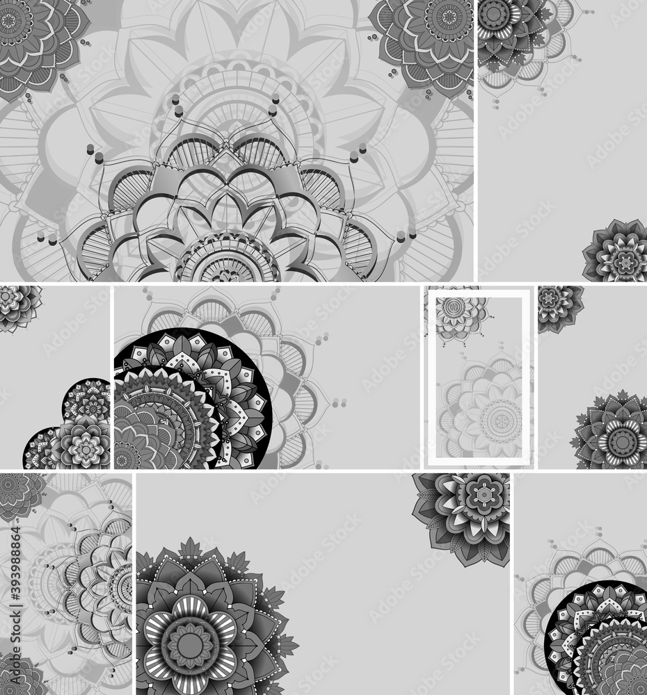 Canvas Prints Beautiful mandala design background