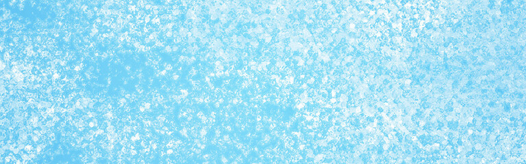 winter blue abstract ice and snow speckled shimmer shine texture web banner art design resource blank background and backdrop	