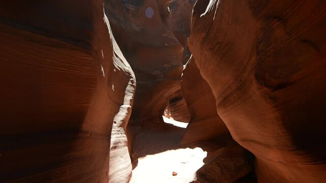 Amazing rock formations of Antelope Canyon, USA