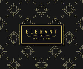 Vector abstract geometric pattern background, elegant decoration